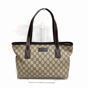 グッチ GUCCI GGスプリーム 211138 バッグ トートバッグ レディース【中古】