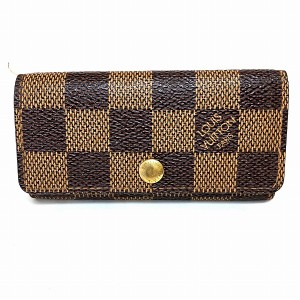 ルイヴィトン Louis Vuitton ダミエ ミュルティクレ4 N62631 4連 ブランド小物 キーケース ユニセックス【中古】