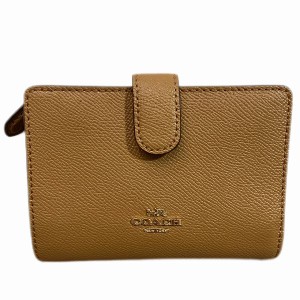 コーチ COACH F11484 2つ折り財布 ライトサドル レディース【中古】