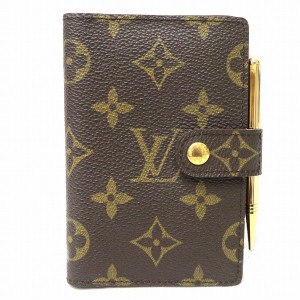 ルイヴィトン Louis Vuitton モノグラム アジェンダ ミニ R20007 手帳カバー ペン付き 小物 ユニセックス【中古】