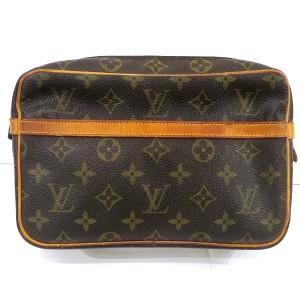 ルイヴィトン Louis Vuitton モノグラム コンピエーヌ M51847 バッグ クラッチバッグ ユニセックス【中古】