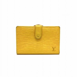 ルイヴィトン Louis Vuitton エピ ポルトモネ・ビエ.ヴィエノワ M63249 がま口 2つ折り財布 レディース【中古】