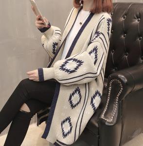 ネイティブ柄 ロング カーディガンの通販 Au Pay マーケット