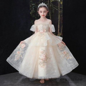 新作子供ドレス 発表会 フォーマル 結婚式 ルドレス キッズドレス ロングドレス ジュニアドレス 発表会 ピアノ 結婚式 七五三 コンクール