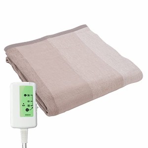 フリーダン 電気毛布 掛け敷 綿100% 洗える ダニ退治 188×130cm FCG551H-H