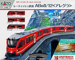 KATO Nゲージ スターターセットスペシャル レーティッシュ鉄道アレグラ 10-025 鉄道模型入門セット