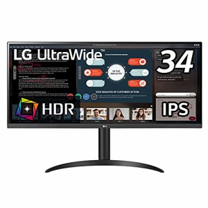 LG モニター ディスプレイ 34WP550-B 34インチ/21:9 ウルトラワイド(2560×1080)/HDR/IPS 非光沢/FreeSync/75Hz/HDMI×2/高さ調節/3年安