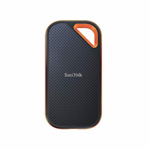 SanDisk SSD 外付け 1TB USB 3.2 Gen 2x2 最大2000MB/秒 防滴防塵 SDSSDE81-1T00-GH25 エクストリームプロ ポータブルSSD V2 メーカー5年