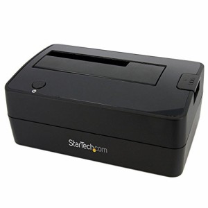 StarTech.com HDD/SSDスタンド／USB 3.0接続／1ベイ／2.5/3.5インチ／トップローディング／ハードドライブ ドッキングステーション／外付