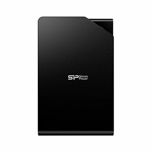 シリコンパワー ポータブルHDD 1TB 2.5インチ USB3.0/2.0対応 PS4 動作確認済 Stream S03シリーズ ブラック SP010TBPHDS03S3K B00DMW7HRW