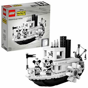 レゴ(LEGO) アイデア 蒸気船ウィリー ディズニー 21317 ブロック おもちゃ