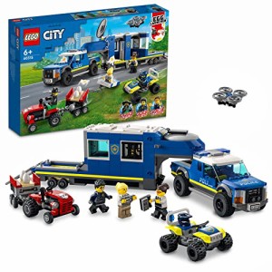 レゴ(LEGO) シティ ポリストラック指令本部＜脱走編＞ 60315 おもちゃ ブロック プレゼント 警察 けいさつ 乗り物 のりもの 男の子 女の