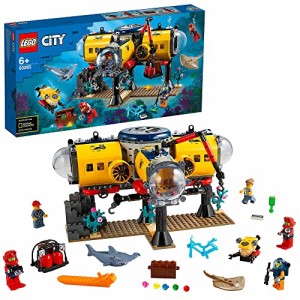 レゴ(LEGO) シティ 海の探検隊 海底探査基地 60265 おもちゃ ブロック プレゼント ボート 男の子 女の子 6歳以上