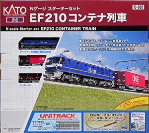 KATO Nゲージスターターセット EF210コンテナ列車 10-020 鉄道模型入門セット 多色