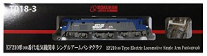 ロクハン Zゲージ T018-3 EF210形 100番台 直流電気機関車 シングルアームパンタグラフ