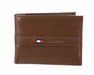 Tommy Hilfiger トミーフィルフィガー 財布 メンズ 財布 Men's Leather Ranger Passcase Wallet (Tan)