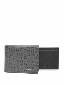 GUESS Factory メンズ Carter 二つ折り財布 US サイズ: NS カラー: ブラック