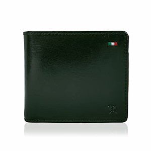 [アーノルドパーマー] 財布 メンズ 本革 イタリーレザー トリコロール 刺繍 APS-3541 (Black)