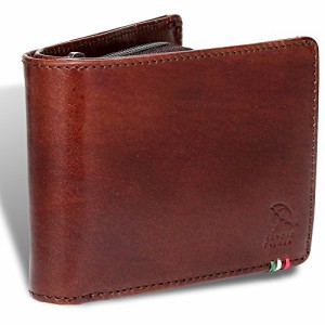 [アーノルドパーマー] 財布 メンズ 二つ折り財布 本革 イタリーレザー APS-3308