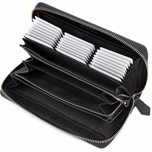 [Casheey] 財布 ラウンドファスナー 大容量 長財布 カードがたくさん入る 小銭入れ付き メンズ レディース