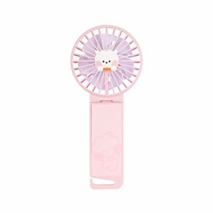 ソロモン商事 BT21 minini デュアルブレードハンディファン (ストラップ付き) (RJ) DUAL BLADE HANDY FAN 扇風機