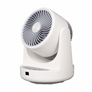 【アスカストア 】サーキュレーター リビング扇風機 ホワイト リモコン付き 卓上型 16畳対応 3段階風量調節 上下左右 90°首振り 扇風機 