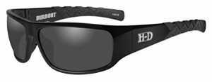 ハーレーダビッドソン メンズ バーンアウト HD サングラス グレーレンズ/グロスブラックフレーム HABNT01