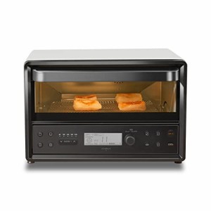 COMFEE' トースター オーブントースター 12L 4枚焼き 熱風循環 コンベクションオーブン 低温発酵機能 ノンフライ調理 1300W出力 30分タイ