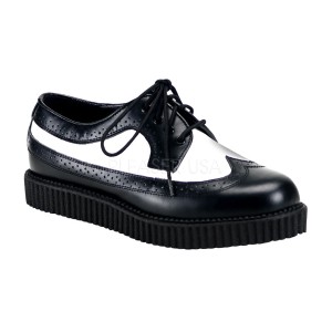 DEMONIA CREEPER-608 ラバーソール 厚底靴 クリーパー レザーシューズ デモニア #Men's/Unisex◆CREEPER-608◆取り寄せ