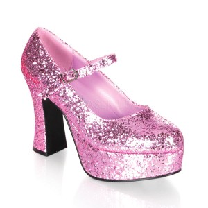 Funtasma MARYJANE-50G 4inch Heel, 1 1/2inch PF, Heel Mary Jane Pump w/Glitter◆取り寄せ