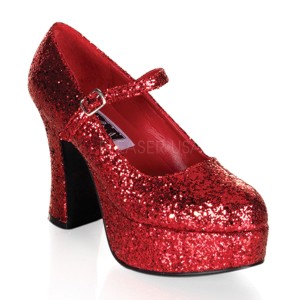 Funtasma MARYJANE-50G 4inch Heel, 1 1/2inch PF, Heel Mary Jane Pump w/Glitter◆取り寄せ