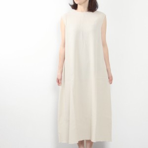 evam eva エヴァムエヴァ cotton sleeveless one piece E231T159