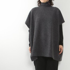 evam eva エヴァムエヴァ yak poncho E233K148