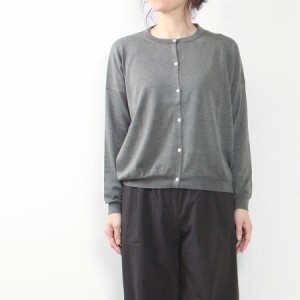 evam eva vie エヴァムエヴァヴィー cotton silk cardigan V241K902