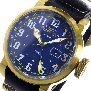 インヴィクタ INVICTA クオーツ メンズ 腕時計 18889 ブルー/ゴールド ブルー