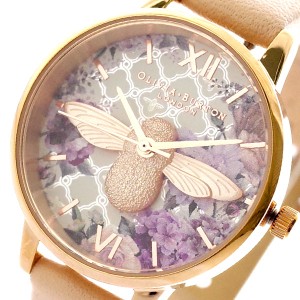 オリビアバートン OLIVIA BURTON 腕時計 レディース OB16EG98 クォーツ ホワイト ピンク ホワイト