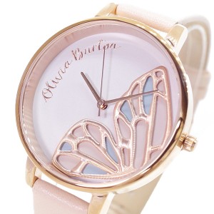 オリビアバートン OLIVIA BURTON 腕時計 レディース OB16EB01 クォーツ ホワイト ヌードピンク