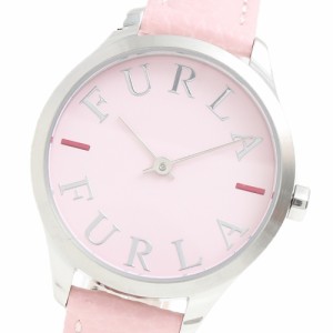 FURLA フルラ 時計 レディース 腕時計 女性 可愛い ピンクシェル 革 レザーウォッチ R4251119509