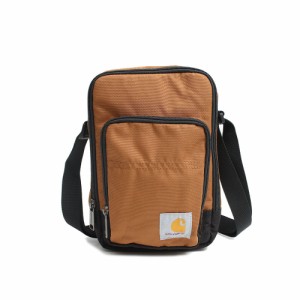 カーハート Carhartt  ショルダーバッグ B0000305-BROWN Crossbody Zip Bag　メンズ ブラウン