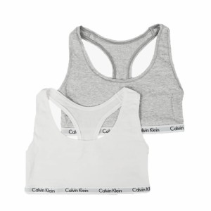 カルバンクライン CALVIN KLEIN ブラレット QP1114O-960-M ブラ ブラジャー 2枚セット 下着 アンダーウェア ノンワイヤー レディース グ 