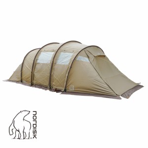 ( スカート付)Nordisk ノルディスク Raisa 6 PU Tent with skirt レイサ6 テント 6人用 2ルーム ウィズスカート スカート付 ベージュ