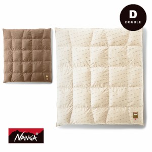 ナンガ NANGA DOWN DUVET DOUBLE DX (TRAPEZOID) 掛け布団 ダブル GOOD SLEEPING ダウンデュベットダブルデラックス（トラぺゾイド） 羽