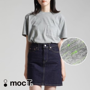 モクティ mocT ムーンロイド 別注 MOONLOID ネオンスクリプト スタンダードフィット ポケT ポケティー 半袖 Ｔシャツ ティーシャツ ネオ