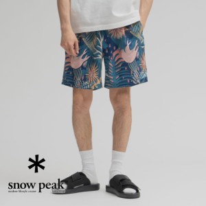 Snow Peak(スノーピーク)/Printed Breathable Quick Dry Shorts(プリント ブリーザブル クイック ドライ ショーツ)  ショーツ ショートパ