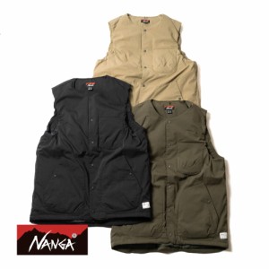 NANGA(ナンガ)TAKIBI RIPSTOP INNER DOWN VEST(タキビ リップストップ インナーダウン ベスト)ダウン ダウンベスト アウトドア メンズ ユ