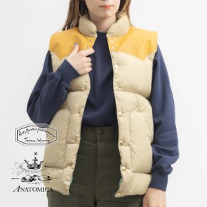 ANATOMICA(アナトミカ)/DOWN VEST for ANATOMICA(ダウン ベスト アナトミカ)/Rocky Mountain Featherbed ロッキー マウンテン フェザーベ