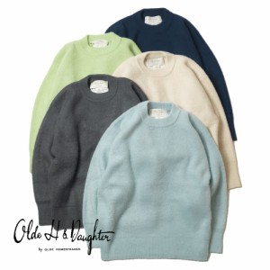 Olde H＆Daughter(オールド エイチ アンド ドーター)/SILK SHAGGY DOG CREW NECK P/O(シルク シャギー ドッグ クルーネック プルオーバー