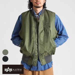  ALPHA INDUSTRIES アルファ インダストリーズ MA-1ベスト MA-1 ベスト