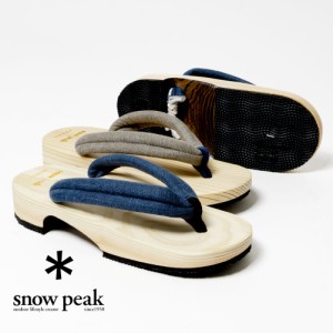 Snow Peak スノーピーク SP Womens HITA GETA 日田下駄 ヒタゲタ 下駄 ウィメンズ レディース