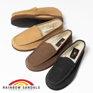 Rainbow Sandals（レインボーサンダル）COMFORT CLASSIC FLEECE LINE（コンフォートクラシック フリースライン）スリッポン レザーシュー